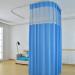 TTZ Hospital Curtain with Flat Hooks for Hospital Medical Clinic SPA Lab Cubicle Curtain Divider Privacy Screen ( Color : Dark Blue  Size : 1(5ft Wide x 7ft Tall) ) Dark Blue 1 x (5 ft x 7 ft (Wide x Tall))