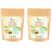 Indus Farms 100% Natural Papaya Fruit Powder, 1 LB (Pack of 2), Nutritious Papain Food Tenderizer, Marinades, Enhance your Baking Recipes, Smoothies, Salads, GMO-Free, Vegan 1 Pound (Pack of 2)