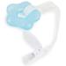 Bieco Cooling Teething Ring for Babies | Soft Bite Aid with Clip | Blue Teething Egg | Comfort for Teething Relief - Buy Online on GoSupps.com