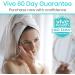 Vive Dry Body Brush Set - Long Handled Multi Brushing Kit - Natural Bristles for Back, Feet, Cellulite, Lymphatic Drainage - Exfoliating Massager - Buy Online on GoSupps.com
