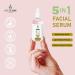 5 IN 1-100ML FACIAL SERUM HYALURONIC ACID with Collagen Vitamin C Vitamin E Niacinamide - CRUELTY-FREE - SELFCARE CANADA - Buy Online on GoSupps.com