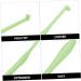 INOOMP 2 Pcs Pet Single Head Toothbrush Cat Toothbrush Cat Toothpaste Cleaning Kits Puppy Manual Fine Fiber 1 count (Pack of 1) Random Colorx2pcs - Buy Online on GoSupps.com