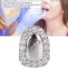 Single Tooth Bling Accessory - Silver Teeth Decoration for Halloween Party & Show - International Shipping Available - Buy Online on GoSupps.com