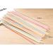 Pack of 400 Comfortably Packaged Flexible Disposable Plastic Drinking Straws 8.2 Inches Tall Colorful Stripes - Buy Online on GoSupps.com