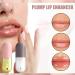 Lip Plumper Gloss Filler Transparent Lip Gloss Optimizer Lip Plumper Lip Plumping Gloss Day and Night Lip Care Serum Moisturizes and Reduces Lip Wrinkles - Buy Online on GoSupps.com