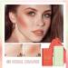 Kayswang Blush Stick 2-in-1 Cheek and Lip Tinted Moisture Stick Multi-Use Makeup Shadow Lips Cheek Blusher Creamy Makeup Long Lasting Natural Nude Makeup for All Skin (orange) - Buy Online on GoSupps.com