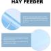 TEHAUX Rabbit Hay Pet Feeding Rack Large Capacity Hay Storage Holder Cage Tool for Rabbit Chinchilla Guinea Pig or Other Small Animals Rabbit Feeder - Buy Online on GoSupps.com