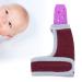 Baby Teether Chew Toy - Safe Silicone Thumb Sleeve for Infants - Soothing Pink Teething Gift - Buy Online on GoSupps.com