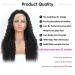 ALIMICE 22 Inch Deep Wave Lace Front Human Hair Wig for Black Women | Wet & Wavy HD Lace Frontal Wig with Natural Hairline & Baby Hair | Pre Plucked | 180% Density - Buy Online on GoSupps.com