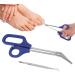 Cuticle Scissor Long Handled Nail Scissors Clippers Ingrown Toenail File Stable Portable Long Handle Toenail Clippers for Elderly for Pregnant Woman for Home Travel(L) - Buy Online on GoSupps.com