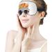 Light-Blocking Sleep Mask - Cute Raccoon Eye Mask for Women | Comfortable & Soft Adjustable Blindfold Eye Cover for Men - Autumn Fall Design - Buy Online on GoSupps.com