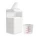 1100 ml Airtight Detergent Dispenser with Measuring Cup Multi-Purpose Washing Powder Dispenser Washing Powder Container Storage Bucket Laundry Detergent Box for Soft Washer (1100 ml)