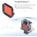 Soonsun 3 Pack Dive Filter for GoPro Hero 5 6 7 Black Super Suit - Red Light Red and Magenta Filters - Enhance Underwater Colors for Video and Photography - Buy Online on GoSupps.com