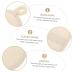 FRCOLOR 4 Pcs Loofah Bath Ball - Exfoliating Shower Sponge & Scrubber for Men | Natural Cotton Body Cleaning Tools - Buy Online on GoSupps.com