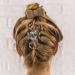 2pcs Magic Elastic Beads Hair Comb - Black White Double Clips for Women Girls | DIY Hair Styling Tool - Buy Online on GoSupps.com