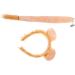 HONMEET 6 Sets Lion Headband Set Therian Animal Headbands with Ears Animal Fancy Dress Animal Headband and Tail Lion Tail Cosplay Costume Animals Cosplay Prop Headband Hat Fabric - Buy Online on GoSupps.com