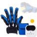 Rehabilitation Robot Gloves Left and Right Hands Stroke Hemiplegia Rehabilitation Training Equipment with Four Modes for Hand Dysfunction Patients Easy to Use Left Hand S