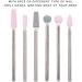 Stainless Steel Nail Drill Bit Set - 6Pcs Manicure Accessories for Nail Art - #5 - Buy Online on GoSupps.com