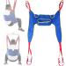 Patient Lift Sling with Commode Opening Lift Medical Slings Deluxe Sit-to- Padded Sling Quicker Easier Safer Transfers and Toileting B
