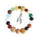 Handmade Natural Wood Element Bracelet for Anxiety and Chakra Healing for Luck and Meditation