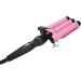 3 Barrel Curling Iron Wand - Adjustable Temperature Hair Waver & Curler for Professional Styling - Ideal for Home & Salon Use - Buy Online on GoSupps.com