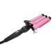 3 Barrel Curling Iron Wand Temperature Adjustable Hair Waver Three Barrel Hair Curler Hair Crimper Professioanl Hair Styling Tool for Women Girl Home and Salon Use (