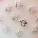 JERCLITY 100pcs 3D Silver Crown Nail Charms Studs Set with Clear Crystals - Manicure Jewelry for Women and Girls - Buy Online on GoSupps.com