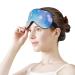 Christmas Shining Snowflake Sleep Mask - Adjustable Eye Cover for Sleeping & Travel - Buy Online on GoSupps.com