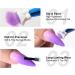 Nail Art Gel Paint Nail Art Palette Gel Manicure Palette Long Lasting Wear Smooth Application 3G for Home Salon Wedding Dating Travel - Buy Online on GoSupps.com