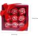 ABOOFAN 2 Boxes Soap Flower Artificial Soap Rose Essential Oil Gifts Birthday Gift Wedding Oil Rose Soap Bridal Gift Festival Soap Rose Bride Rose Box Roses Redx2pcs 14.5x14.5cmx2pcs - Buy Online on GoSupps.com