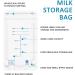 3-Pack Breastfeeding Bra & Nipple Protection with Milk Collectors & 6 Storage Bags | Best for Breast Milk Preservation - Buy Online on GoSupps.com