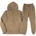 Hanxiulin Men's Cotton Training Suit - Jogging & Sports Wear | XL Khaki Fitness Outfit - Buy Online on GoSupps.com