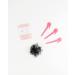 Pony Pick by Lolly - Elastic Hair Band Cutter & Remover - 3 Pack of Pink Picks with 50 Black Elastics - Pain-Free and Easy Removal - Hair Tool and Accessories - Buy Online on GoSupps.com