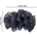 Bow Bubble Clips 4Pcs Large Claw Clips For Thick Hair Chiffon Silk Bubble Bow Hair Claw Jaw Clip Fluffy Hair Clips Thick Hair Claw Clips For Long Hair Elegant Hair Styling Accessories(White) - Buy Online on GoSupps.com