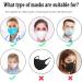 10 PCs Silicone Mask Extension Straps - Anti-Slip Ear Protectors for Adults | Universal Fit for All Masks - Buy Online on GoSupps.com