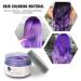 VOLLUCK Purple Hair Coloring Wax 4.23 oz - Temporary & Natural Hair Dye for Cosplay & Halloween Party - Buy Online on GoSupps.com