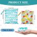 2Pcs Cosysparks Wet Bags for Cloth Nappies - Waterproof Diaper Bags with Double Zippers | Washable & Organized Solution for Soiled Baby Items - Buy Online on GoSupps.com