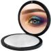 KEQKEV Compact Travel Mirror - Portable Black Round Handheld Makeup Mirror | Stylish & Functional eCommerce Shipping Worldwide - Buy Online on GoSupps.com