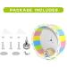 Silent Hamster Wheel Toy Wood-imitated Hamster Running Wheel Exercise Wheel Non Slip Spinner Hamster Cage Accessories for Syrian Hamster Gerbils S Size 5.5 Inches Polyester Plastic - Buy Online on GoSupps.com
