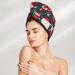 Merry Christmas Coral Velvet Hair Cap | Quick-Dry Towel Wrap for Travel & Home - Perfect for Men & Women - Buy Online on GoSupps.com