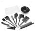 Beavorty Ear Protectors 1 Set Hair Dying Brush Hair Color Mixing Brush Bowls Hair Color Brush Tools Dye Bowl and Brush Highlighting Cap and Hook Highlight Brush Hair Ten Piece Set Hair Dye