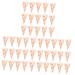 MAGICLULU 150 Pcs Popcorn Bag Candy Treat Bag Mini Gift Bags Cardboard Popcorn Snacks Cookies Snack Cone Bags Pink Gift Bag Cookies Cone Bags Cone Treat Bags Glass Paper Packing Bag Child