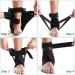 CJBIN Ankle Brace Sprain Sports Ankle Support with PE Panel Adjustable Ankle Bandage for Ankle Sprains - Buy Online on GoSupps.com