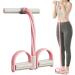 Puller Stretching Trainer | Resistance Bands Pull Up with Handle | Workout Tension Pull Rope Elastic | Arm Sit Up Fitness Band Exercise Gym Equipment Pink 1 - Buy Online on GoSupps.com