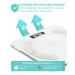 Smart Body Fat Scale with BMI Calculation - Digital Bathroom Weight Scale for Body Composition Analysis - Syncs with Smartphone App via Bluetooth - 396 lbs Capacity - White - Buy Online on GoSupps.com