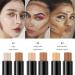 Double-Head 2-in-1 Highlighter & Contour Stick Set - Lotus & Light Brown | Long Lasting Contouring Cream | Cosmetics Makeup Set - Buy Online on GoSupps.com