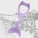 CALLARON Eyeliner Stencil for Eye Silicone Eyeliner Aid Multi-function Reusable Eye Makeup Tool Portable Makeup Tool Violet - Buy Online on GoSupps.com