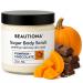 Sugar Body Scrub 250 ml Citrouille Chocolate Gommage au sucre pour soin du corps Exfoliant doux l'huile d'amande et l'huile de ricin Lisse et nourrit la peau v g talien et fabriqu en UE