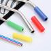 U-K Silicon Tips Cover for Stainless Steel Straws 6 mm 8Pcs Multi- Colors Soft Food Grade Silicone Straws Nozzles Reusable Cover for 1/ 4'' Wide Straws Practical & Popular - Buy Online on GoSupps.com
