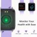 KALINCO Fitness Tracker Smart Watch with Heart Rate Monitor, Blood Pressure, Blood Oxygen - 1.4 Touch Screen, Women Men Smartwatch for Android iPhone iOS - Purple - Buy Online on GoSupps.com
